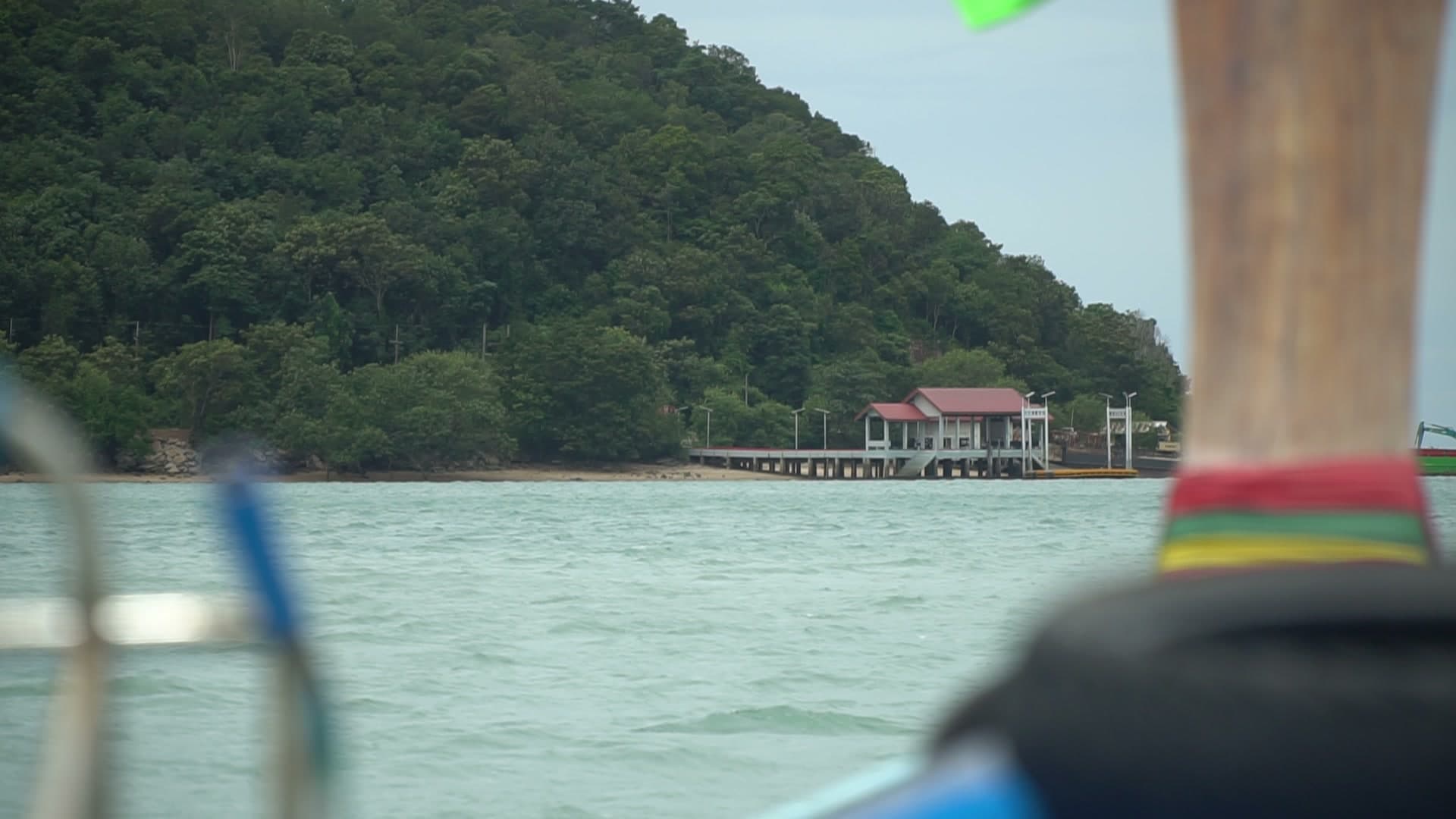 Island scenery from a private longtail boat